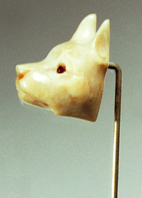 Click to see full size: Bull Terrier Stick Pin