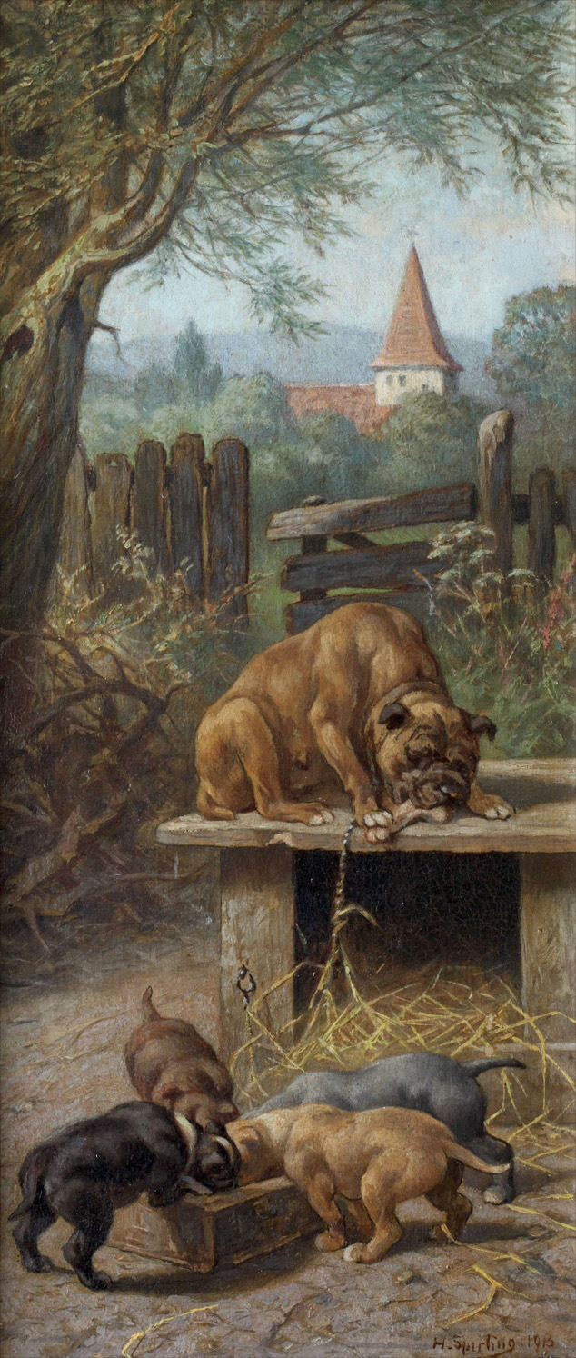 Click to see full size: Signed ?HSperling?  and dated ?1913?