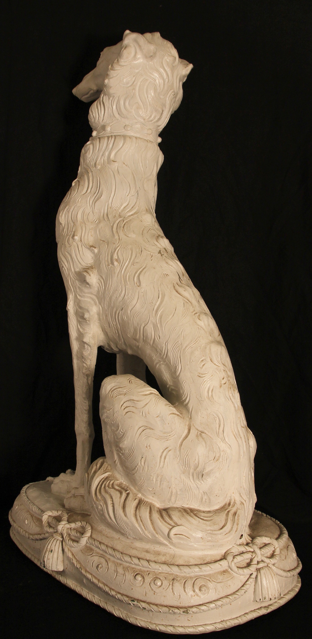 Click for larger image: papier-m?ch? Borzoi dogs - papier-m?ch? Borzoi dogs