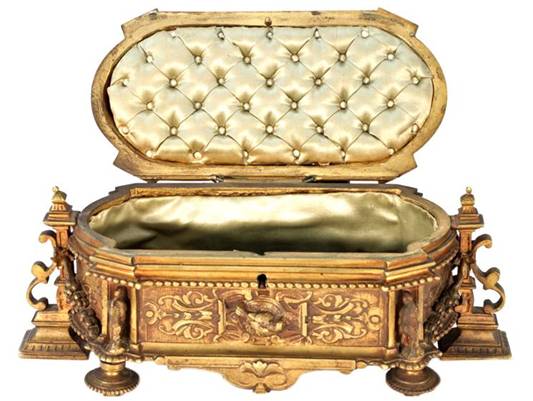 Click for larger image: Exceptional King Charles Cavalier Spaniel bronze box by Jules Moigniez (French, 1835-1894) - 