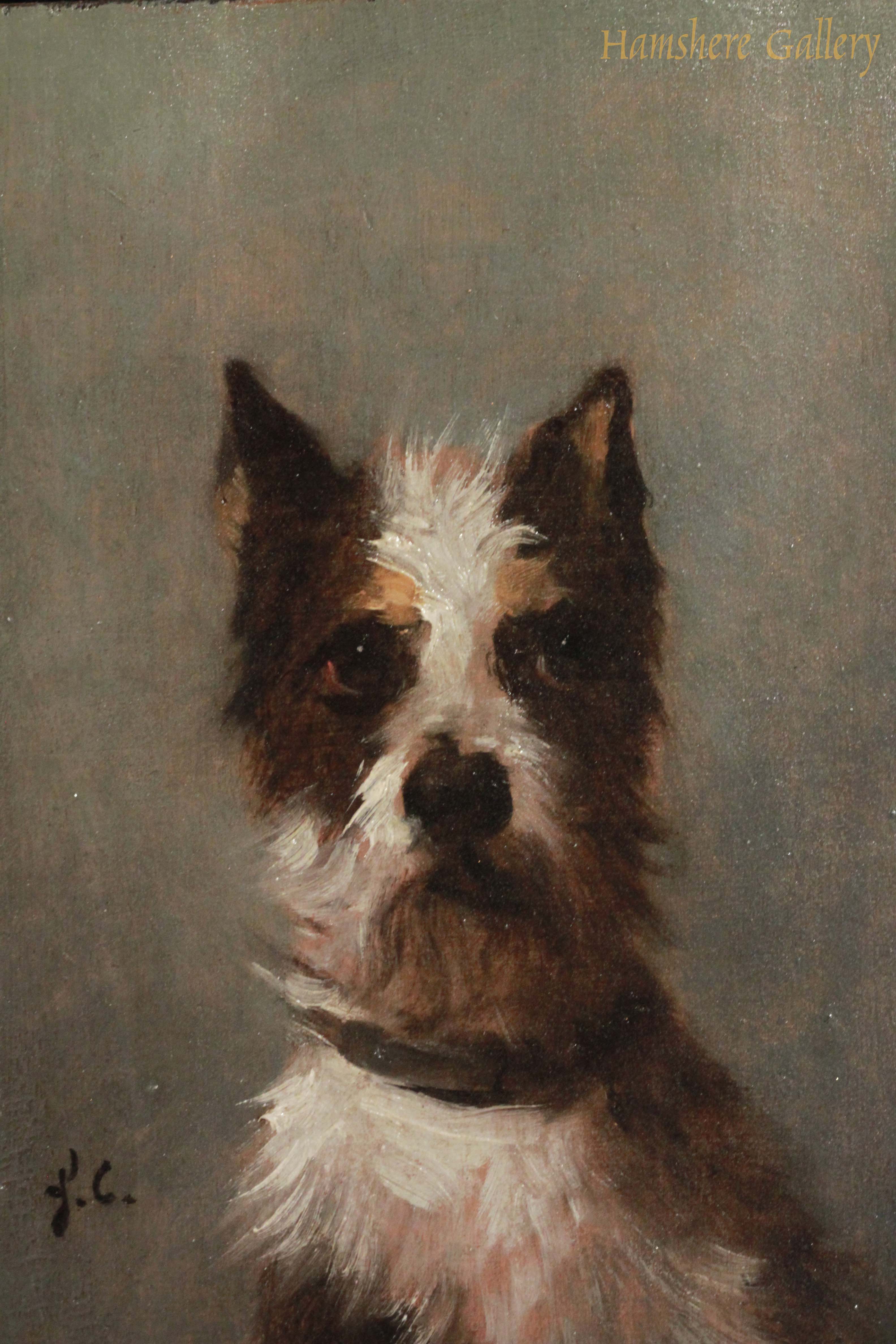 Click to see full size: Terrier by Jules I Chardigny 