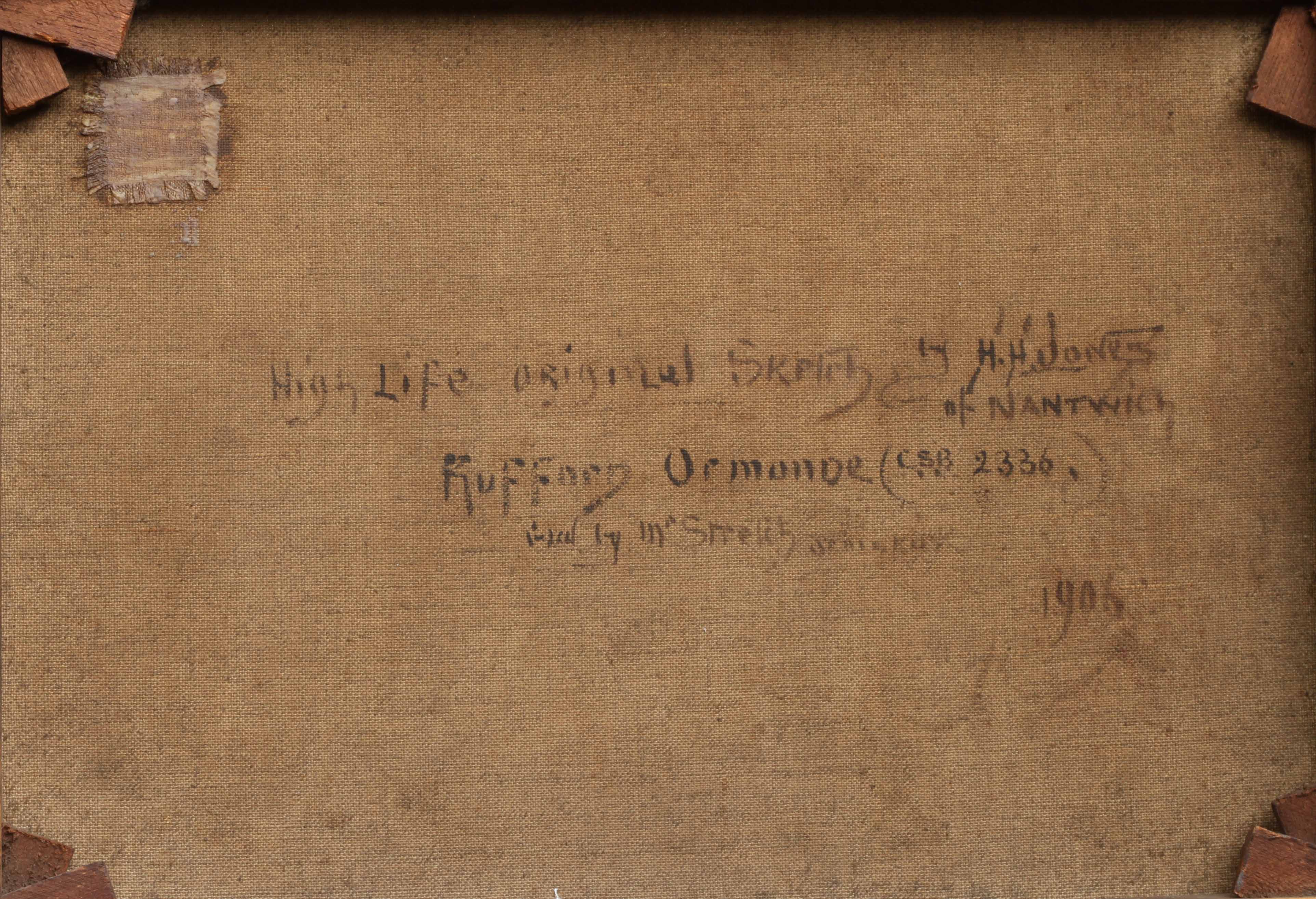 Click for larger image: Ormonde By John Jones Back - Ormonde By John Jones Back