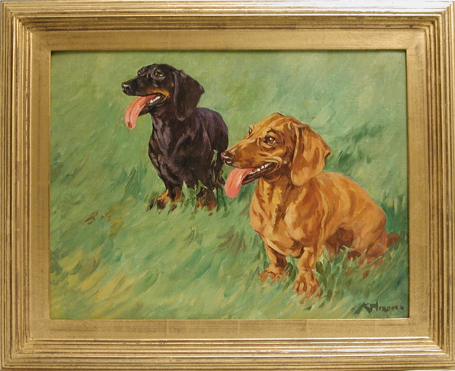 Click for larger image: Dachshunds 