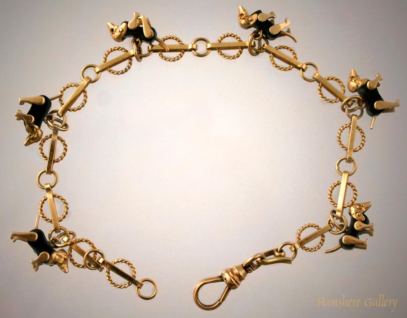 Click to see full size: Dachshund Bracelet