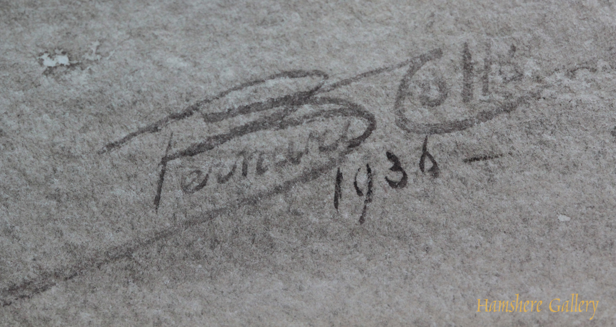 Click for larger image: Golden Retriever watercolour 