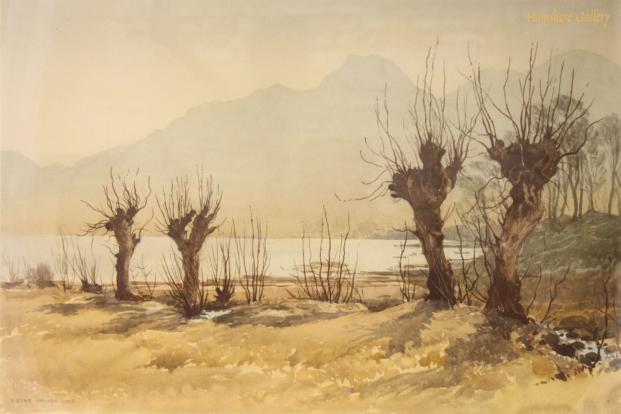 Click to see full size: Lake District print after Bernard Eyre Walker