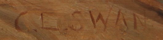 Click for larger image: Oil of a Dandie Dinmont by Cuthbert Edmund Swan - Oil of a Dandie Dinmont by Cuthbert Edmund Swan