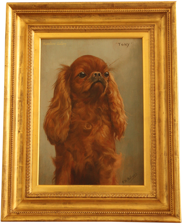 Click for larger image: King Charles Spaniel Tony Florence Mabel Hollams - King Charles Spaniel Tony Florence Mabel Hollams