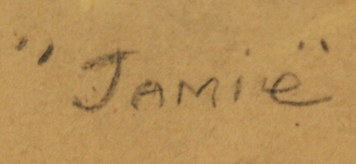 Click for larger image: A Scottish Terrier pastel of Jamie and Sporrie by Lucy Dawson - A Scottish Terrier pastel of Jamie and Sporrie by Lucy Dawson