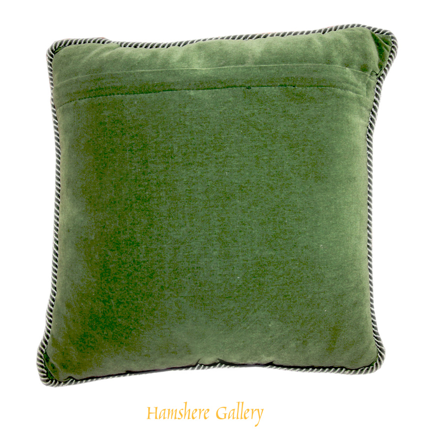 Click for larger image: Cushion with a contemporary machine woven image of a German Shepherd cushion - Cushion with a contemporary machine woven image of a German Shepherd cushion