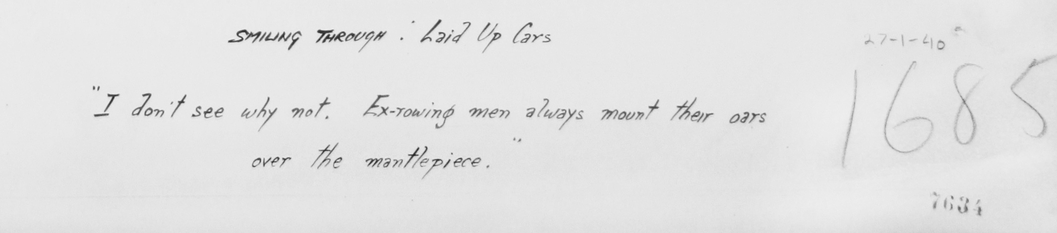 Click for larger image: A 1940’s Motoring / automobile / Automobile Association pen and ink cartoon drawing by Joseph (Joe) Lee (English, 1919-1975) for The London Evening News. - A 1940’s Motoring / automobile / Automobile Association pen and ink cartoon drawing by Joseph (Joe) Lee (English, 1919-1975) for The London Evening News.
