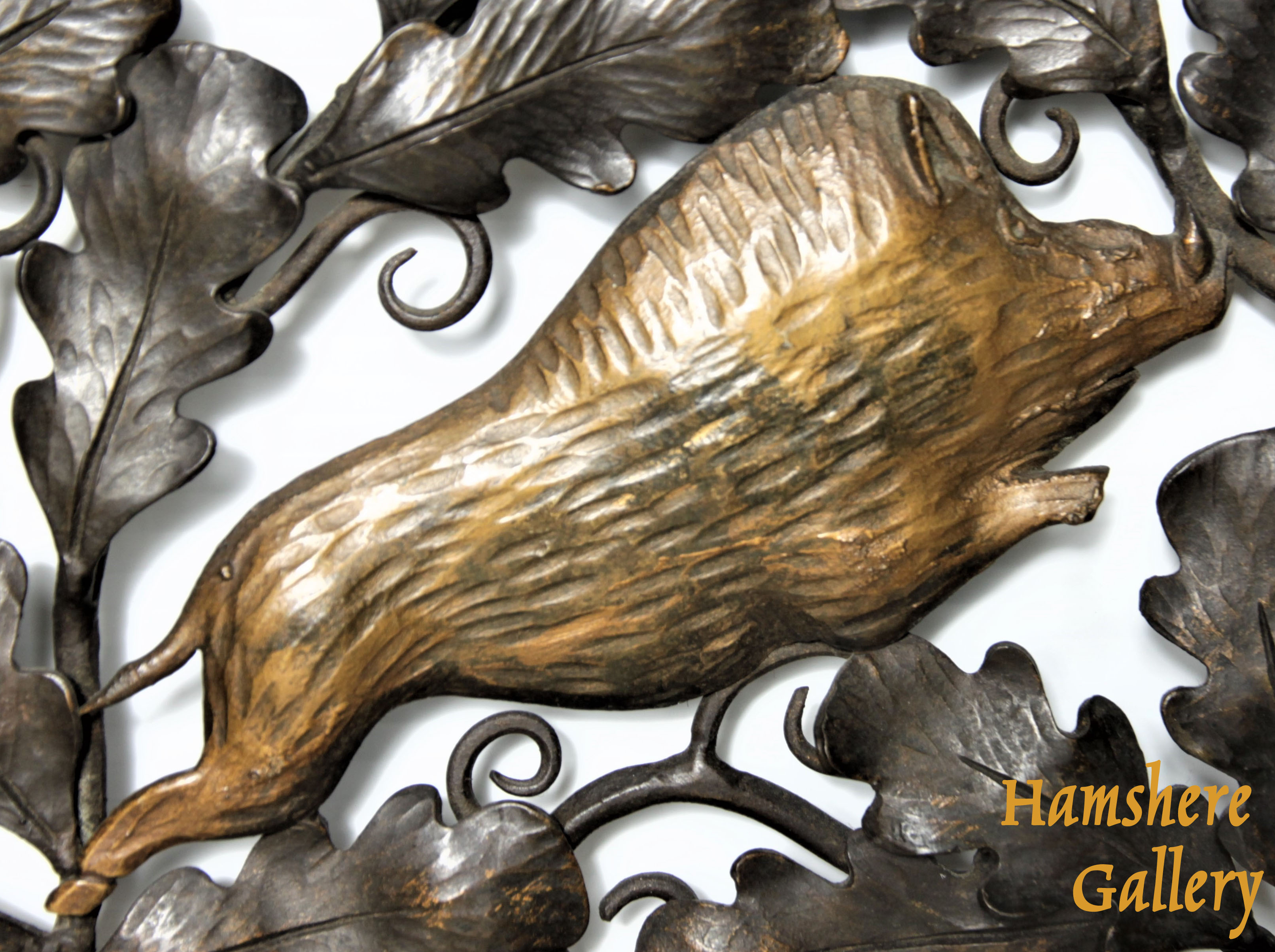 Click for larger image: â€œLa Foretâ€ wrought iron fire screen by Edgar William Brandt (French, 1880 - 1960) - â€œLa Foretâ€ wrought iron fire screen by Edgar William Brandt (French, 1880 - 1960)