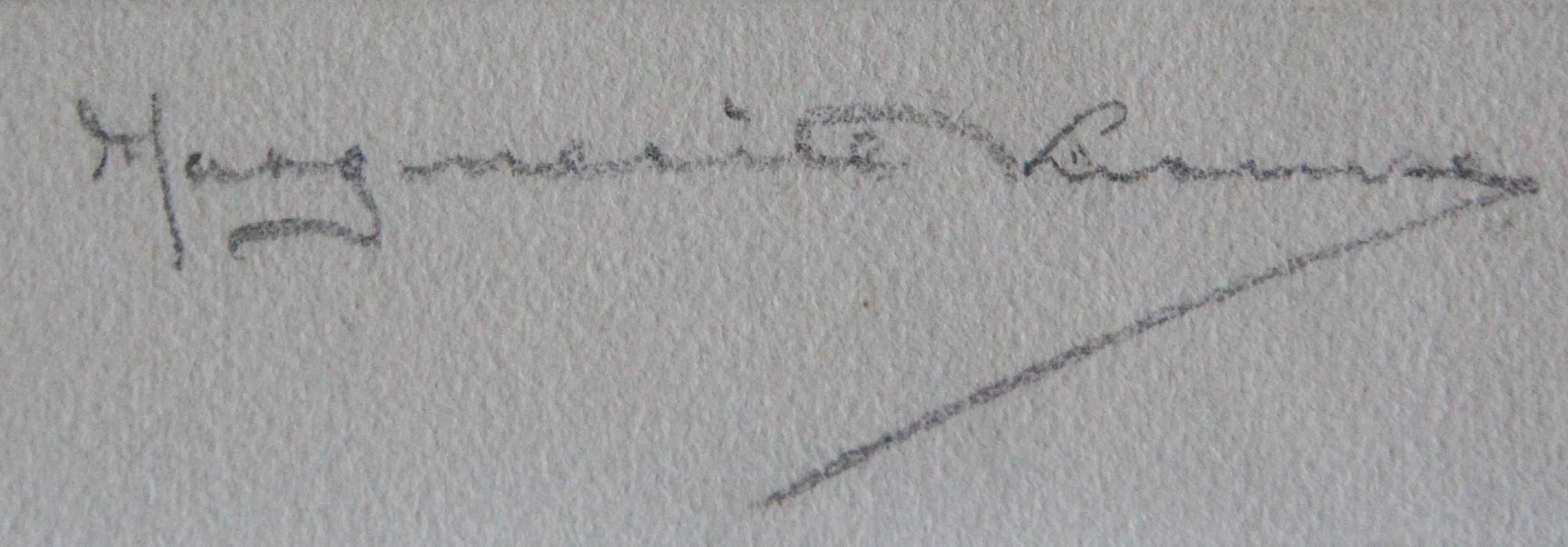 Click for larger image: Scottish Terrier dry-point etching 